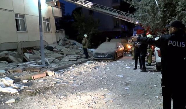 İstanbul Maltepe'de 6 binada kısmen çökme