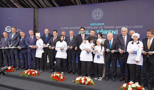 Gastronomi Liseleri Projesi’nin ilk adımı Erzurum’da Ülker iş birliğiyle atıldı