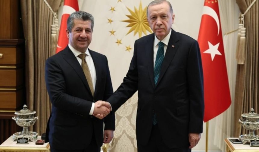 IKBY Başbakanı Barzani Ankara'da