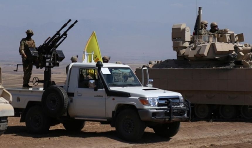 ABD ordusu ve YPG ortak tatbikat yaptı