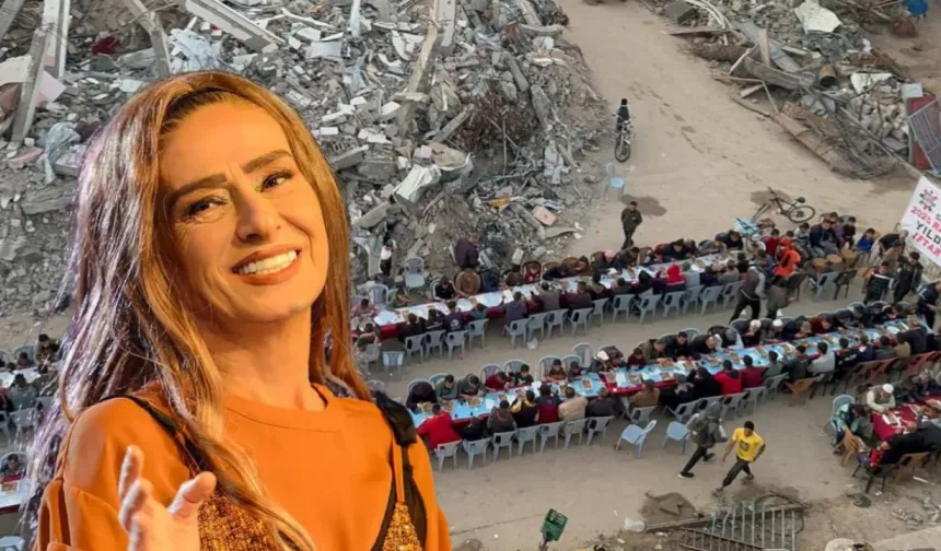 Yıldız Tilbe’den Gazze’de 4 bin kişilik iftar