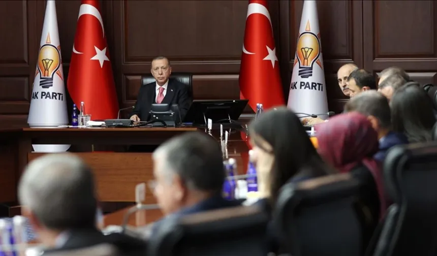 AK Parti'de gündem "Terörsüz Türkiye Süreci"
