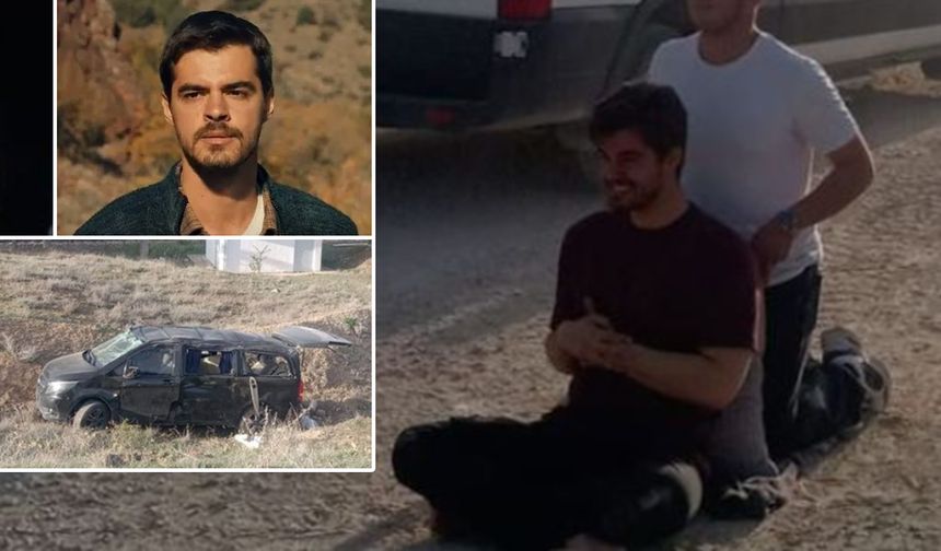 "Gönül Dağı" başrol oyuncusu Berk Atan kaza geçirdi