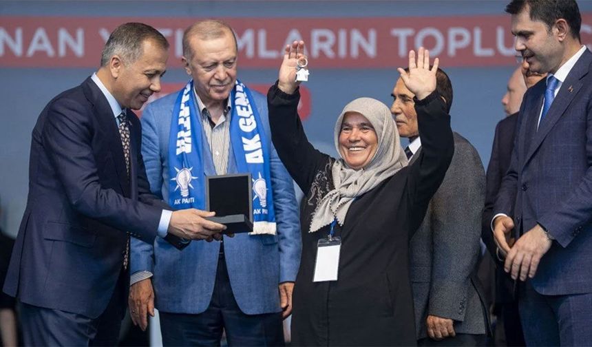 Cumhurbaşkanı Erdoğan, sosyal konutların detaylarını açıkladı
