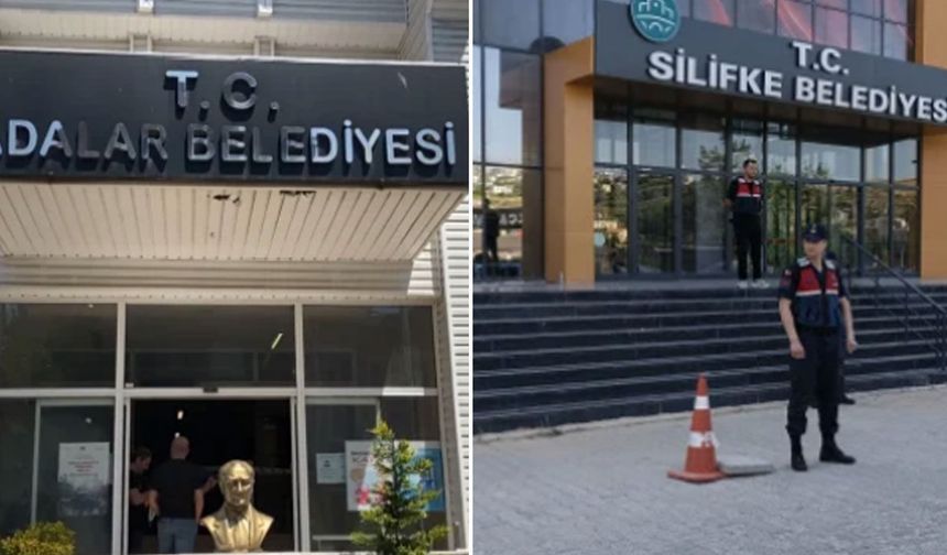 Adalar ve Silifke belediyelerine rüşvet operasyonu, başkanlar gözaltında