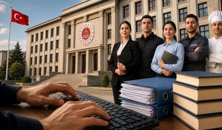 Adalet Bakanlığı 15 bin yeni personel alacak