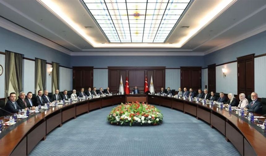AK Parti MYK Cumhurbaşkanı Erdoğan başkanlığında toplandı