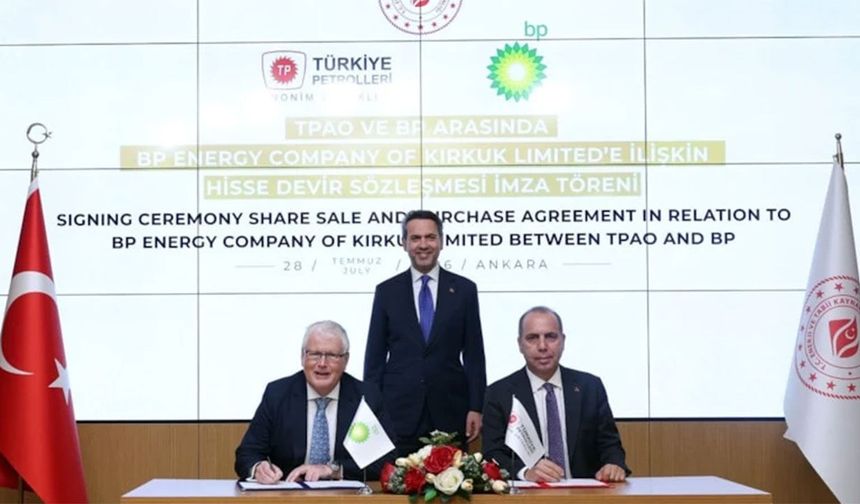 Türkiye resmen Irak'tan çıkan petrole ortak oldu