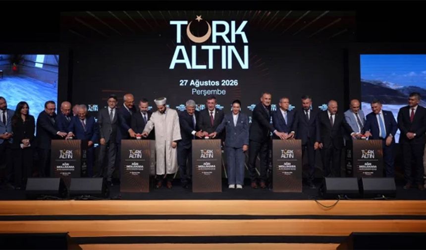Ağrı'da 250 milyon dolarlık yatırımla altın madeni açıldı