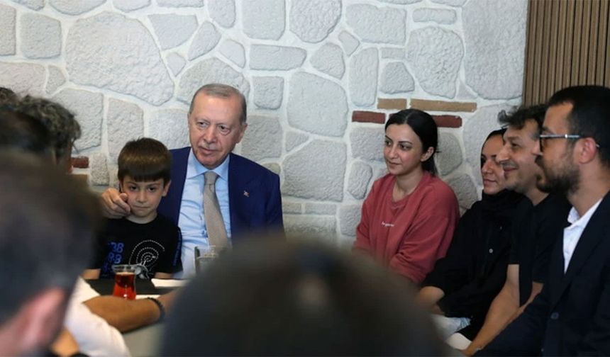 Cumhurbaşkanı Erdoğan, İstanbul'da vatandaşlarla buluştu