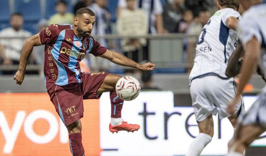 Salah’lı Trabzonspor Kasımpaşa deplasmanında takıldı: Sezonun ilk maçında 1-1