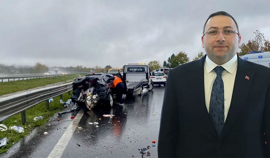 Üsküdar Belediye Başkanvekili Gültekin trafik kazasında hayatını kaybetti