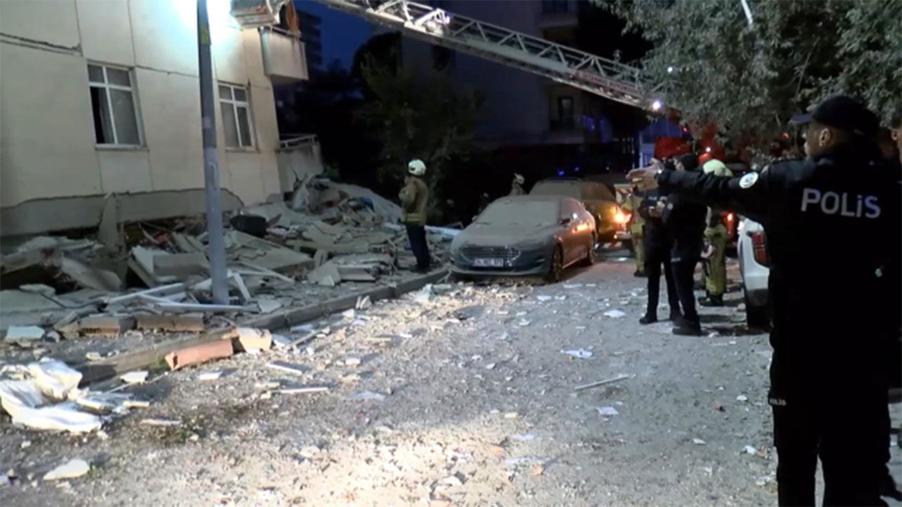 İstanbul Maltepe'de 6 binada kısmen çökme